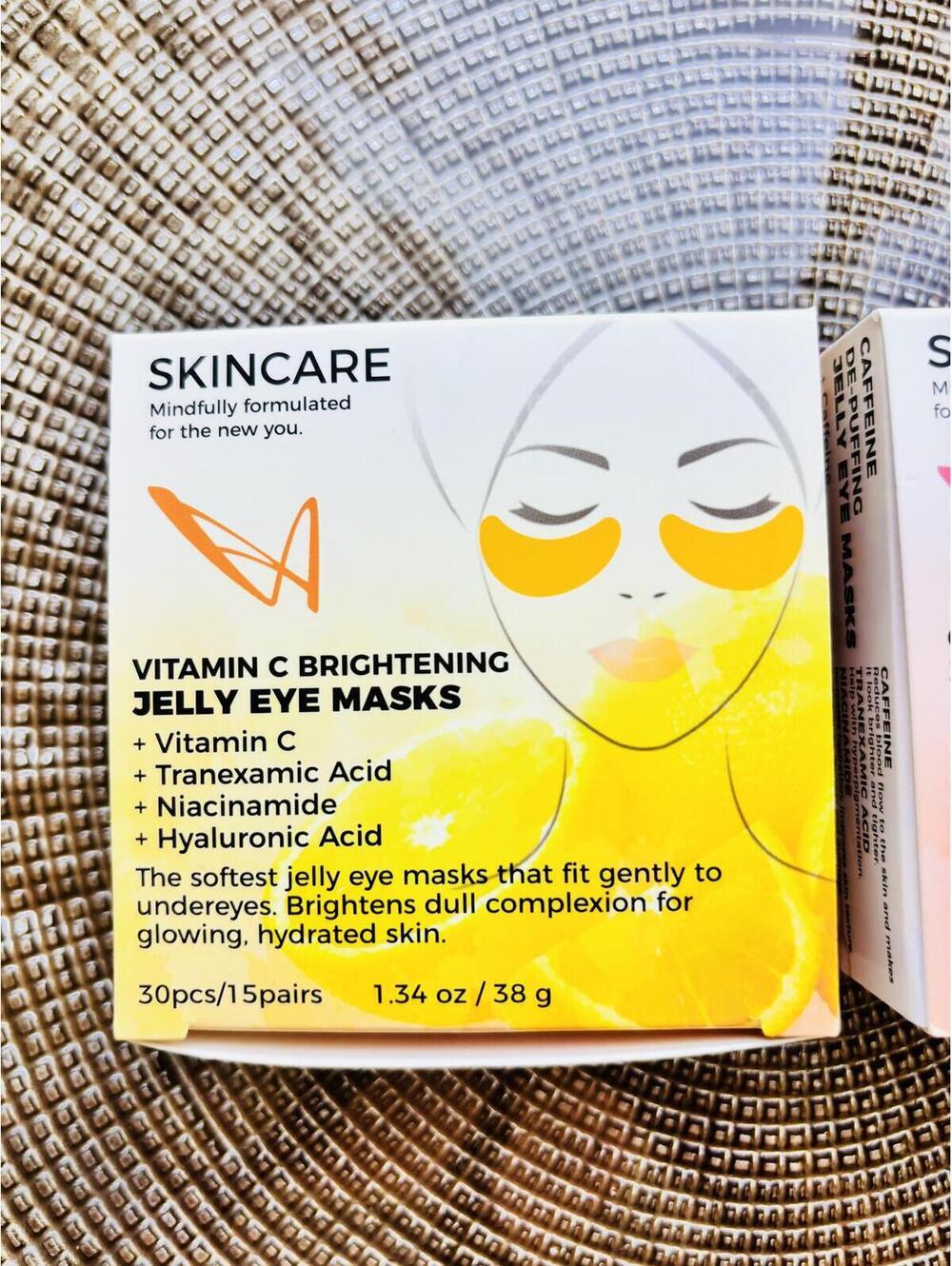 LaSplash Jelly Eye Mask Collection Caffeine De-Puffing & Vitamin C eye masks - Picture 3 of 6